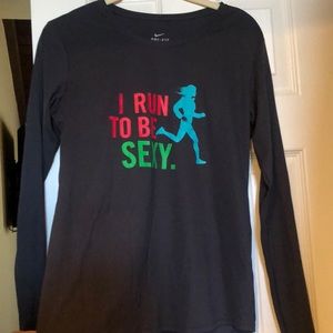Nike Running I Run To Be Sexy Size M
